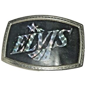 Vintage 1970s Elvis Presley Belt Buckle - Not Pacifica - RARE SOUVENIER